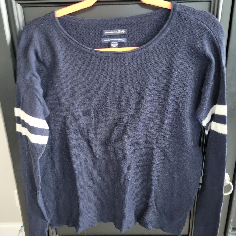 American Eagle Outfitters Dark Blue Sweater